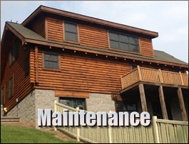  Hoffman, North Carolina Log Home Maintenance